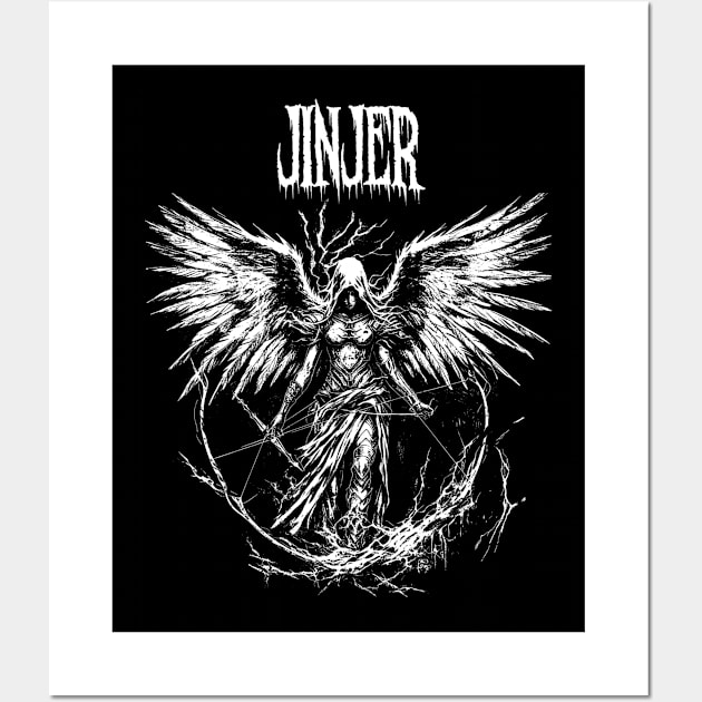 Jinjer Wall Art by yudix art